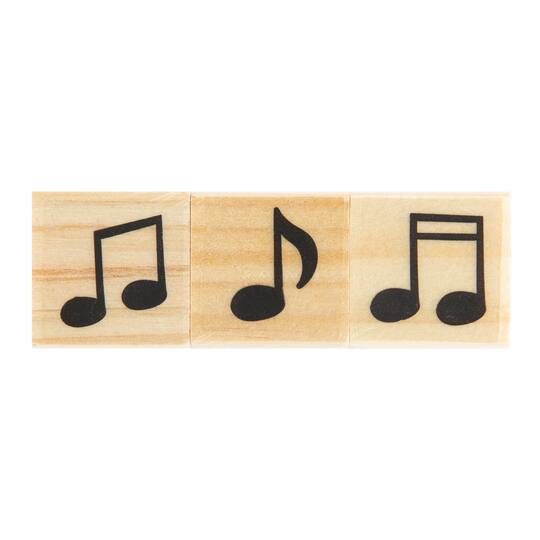 Find The Music Wood Stamps By Recollections At Michaels